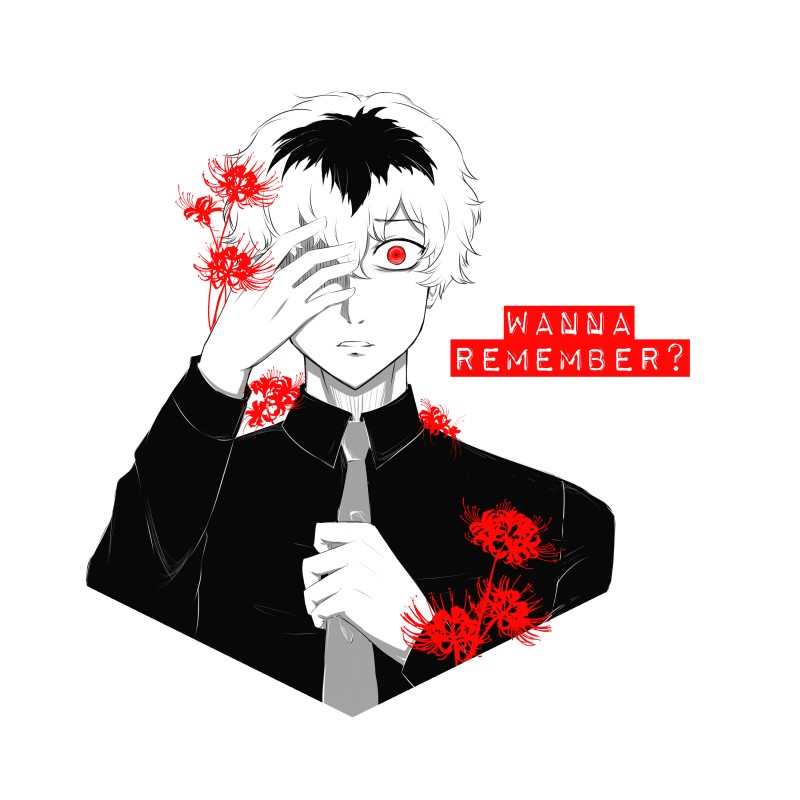 Wanna remember?  Haise Sasaki - Tokyo Ghoul