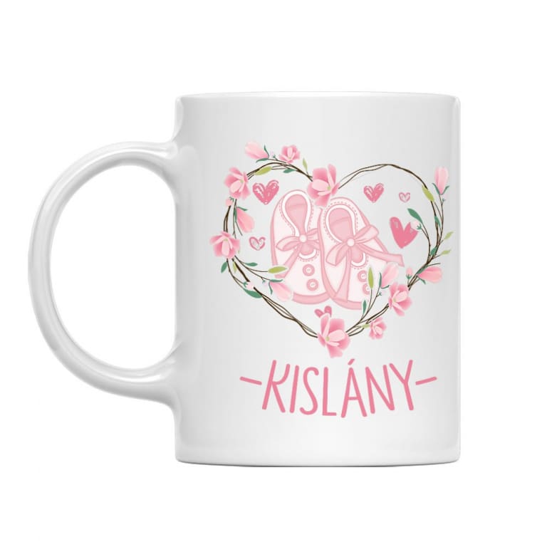 Kiscipő - Lány - Bögre
