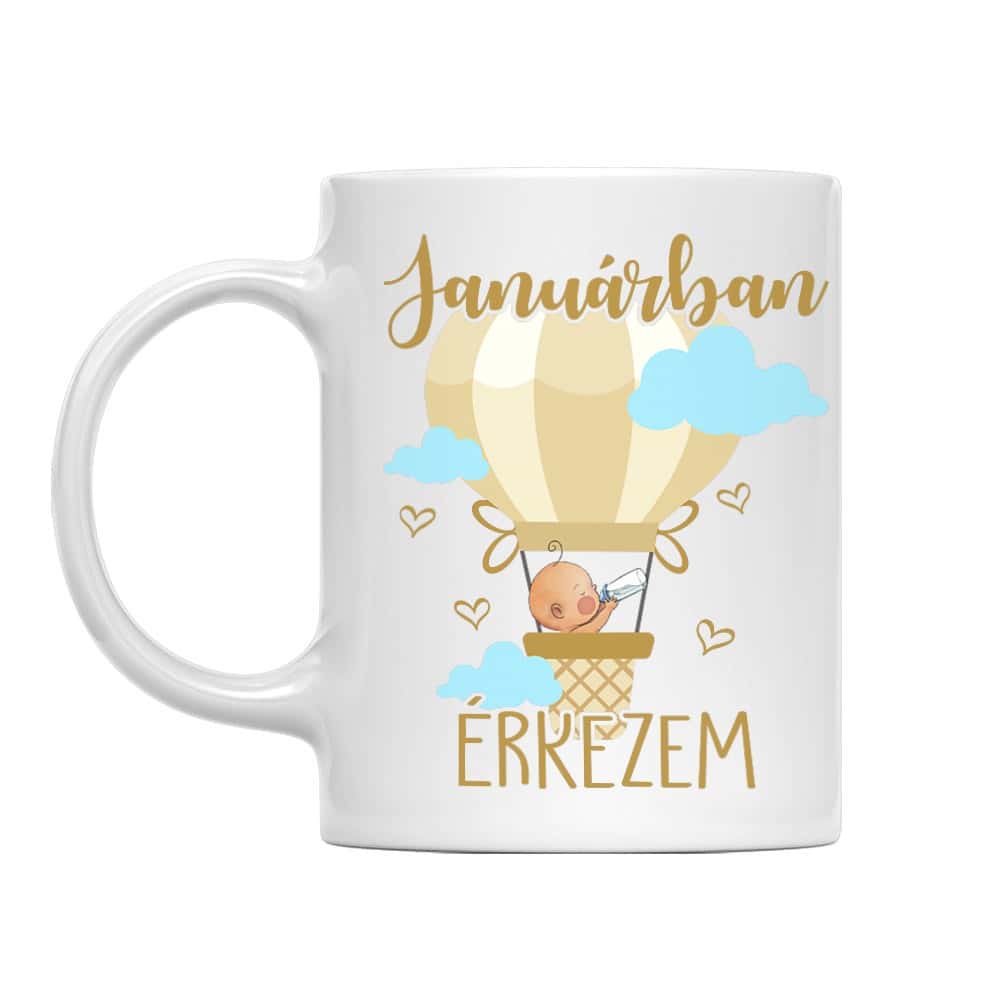 Érkezem - Január Bögre