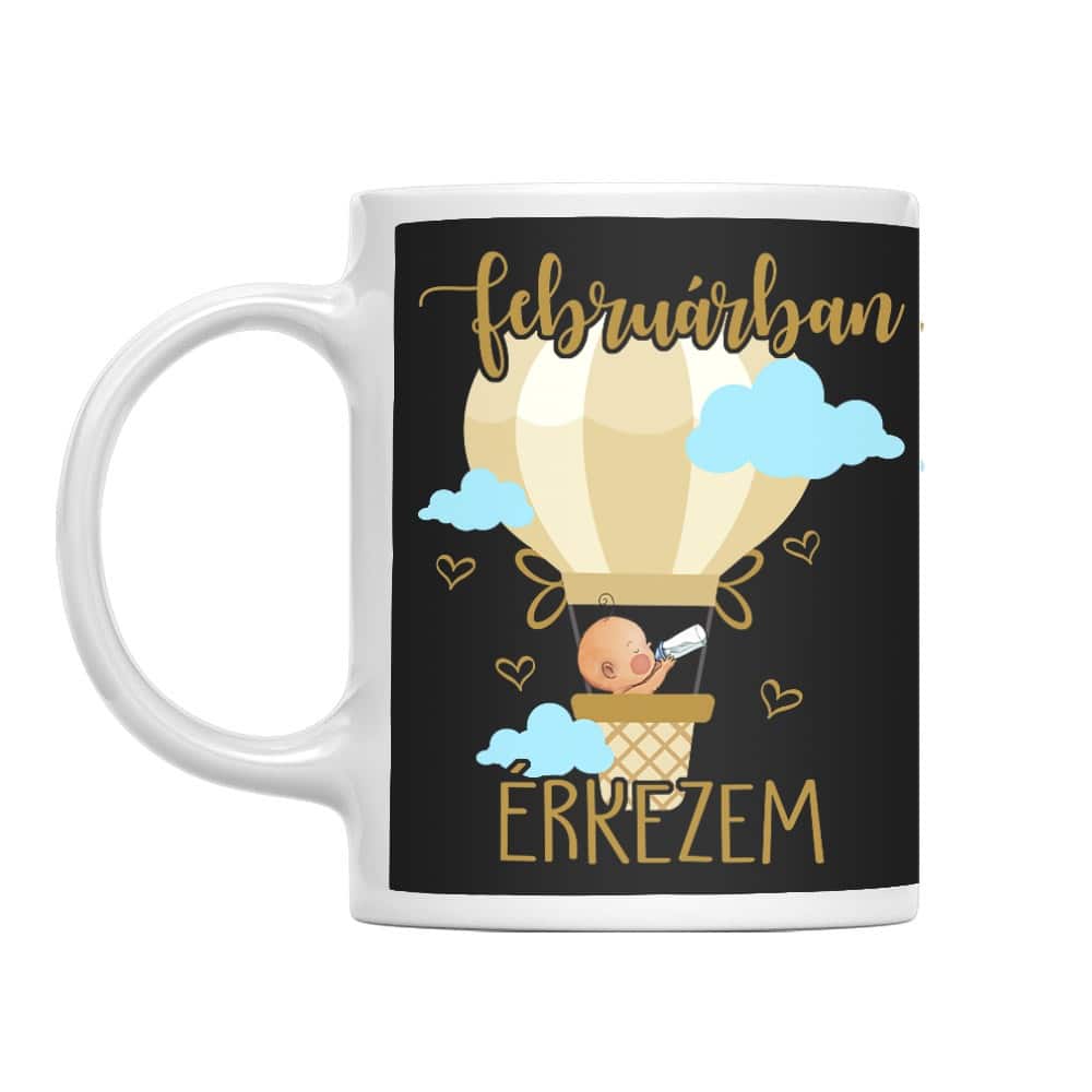 Érkezem - Február Bögre