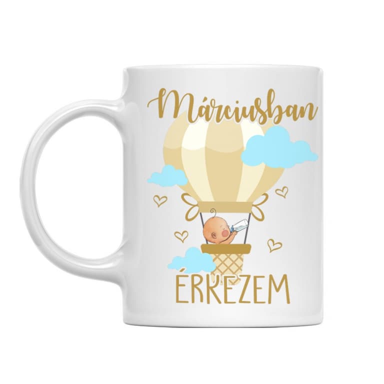 Érkezem - Március - Bögre