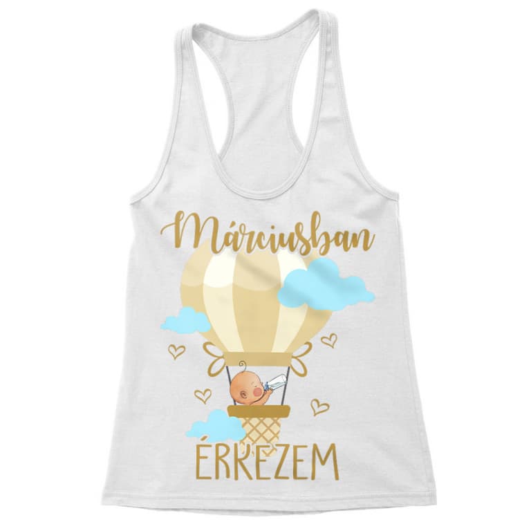 Érkezem - Március - Női Trikó