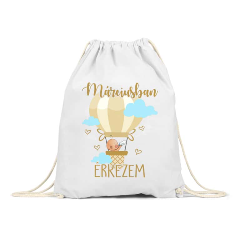 Érkezem - Március - Tornazsák