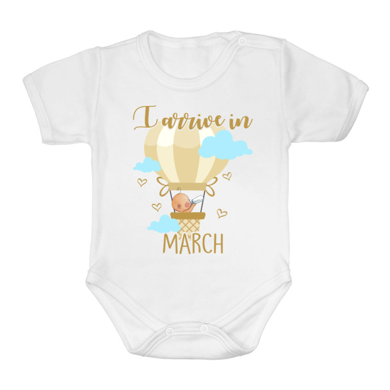 I arrive in - March