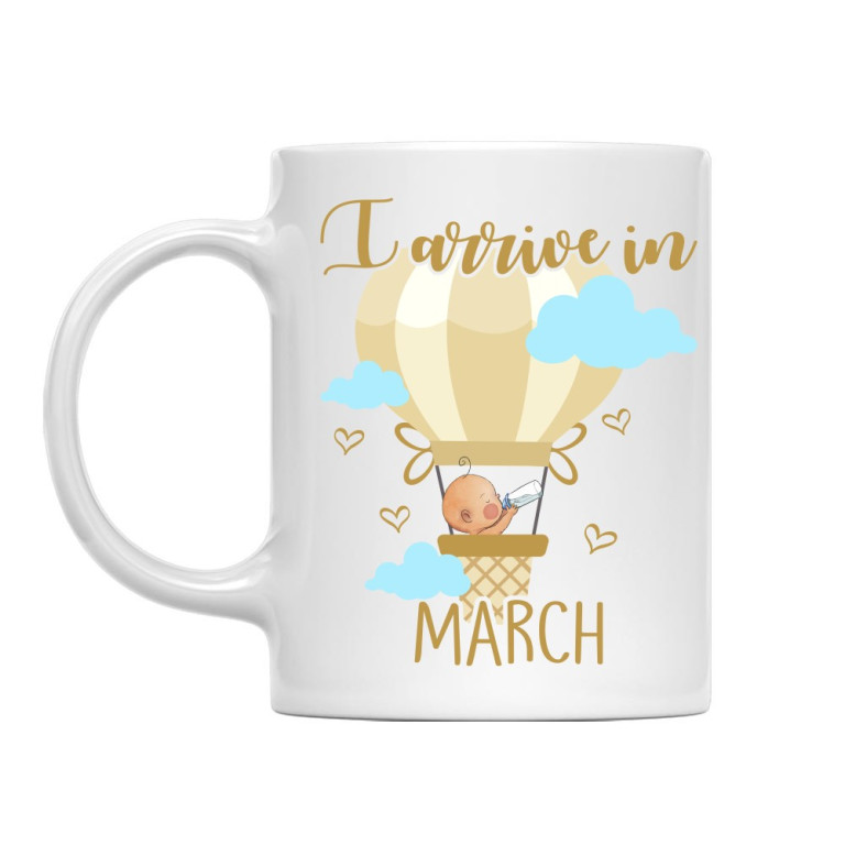 I arrive in - March