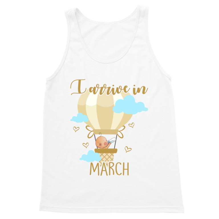 I arrive in - March