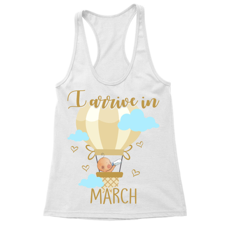 I arrive in - March