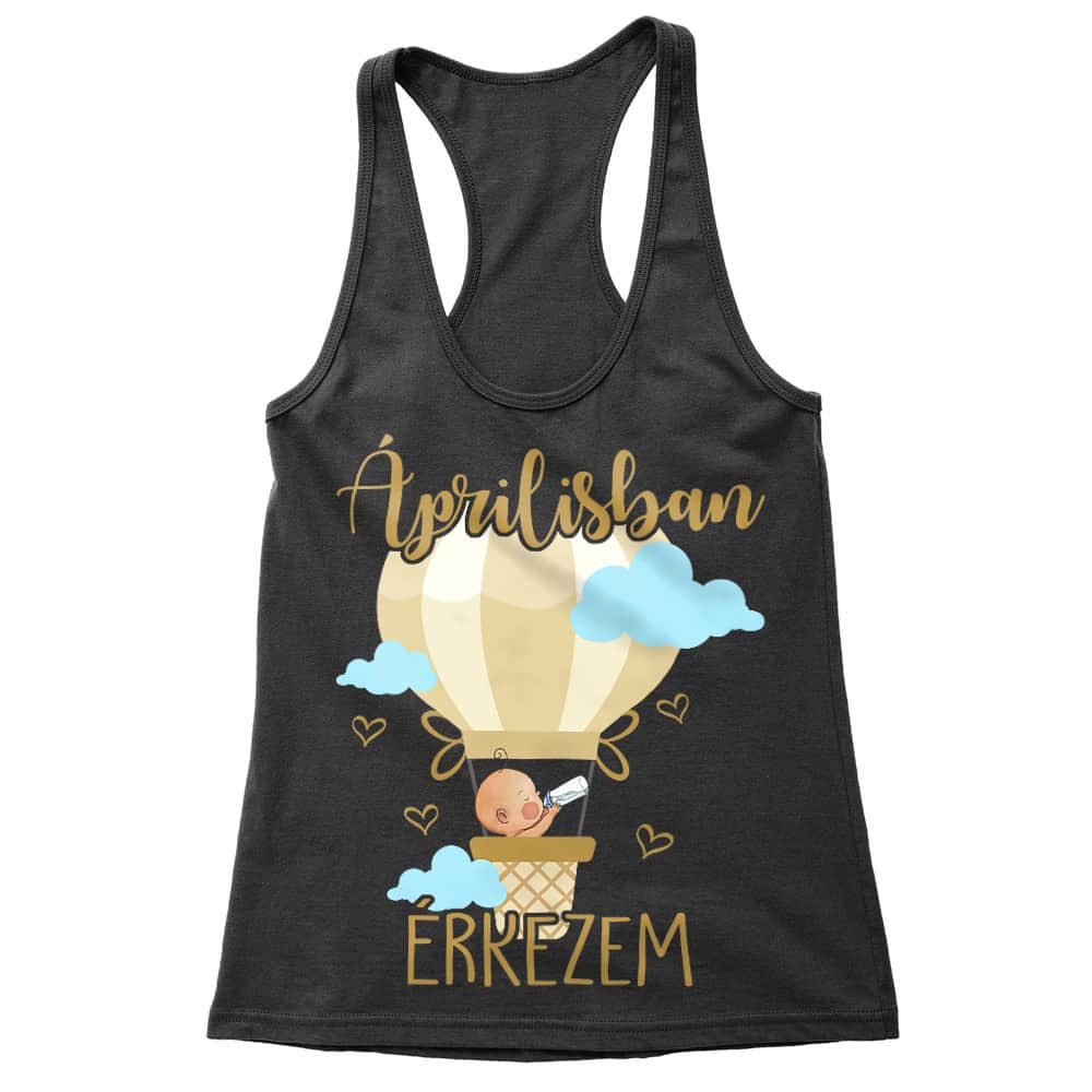Érkezem - Április Női Trikó