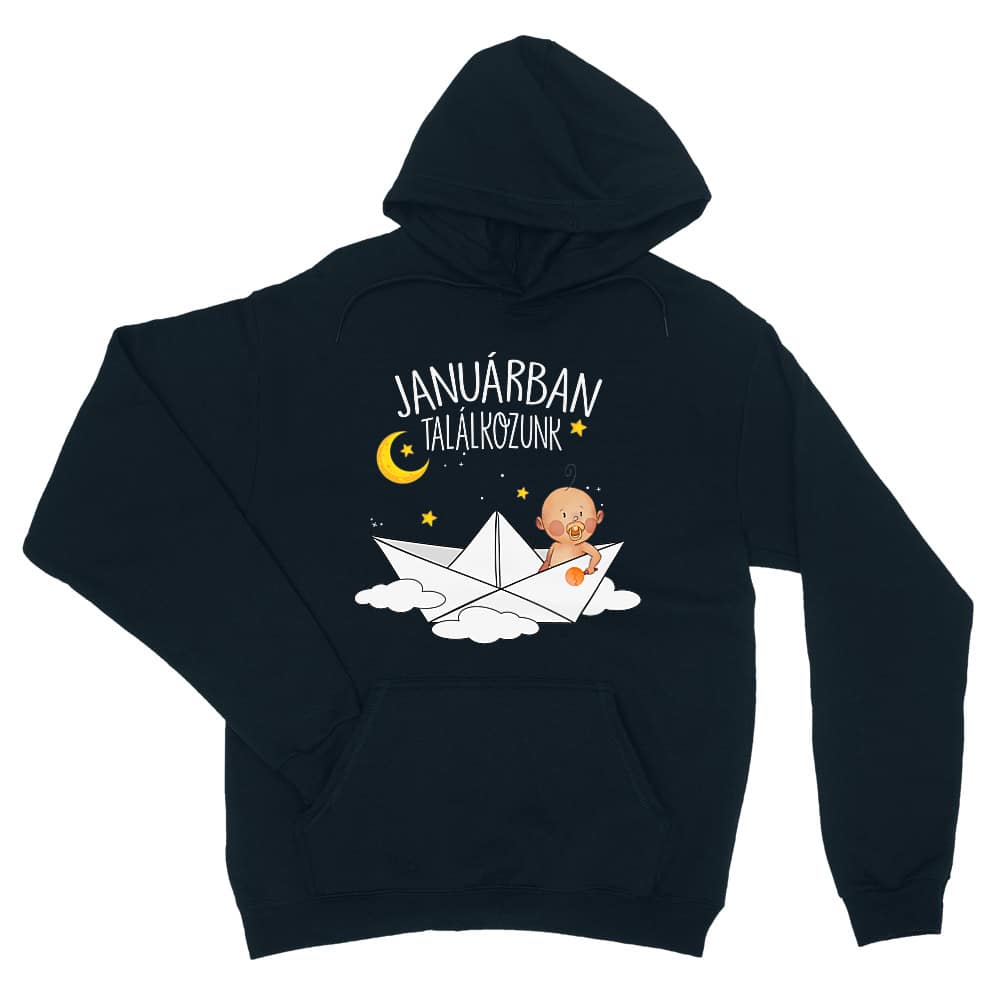 Találkozunk - Január Unisex Pulóver