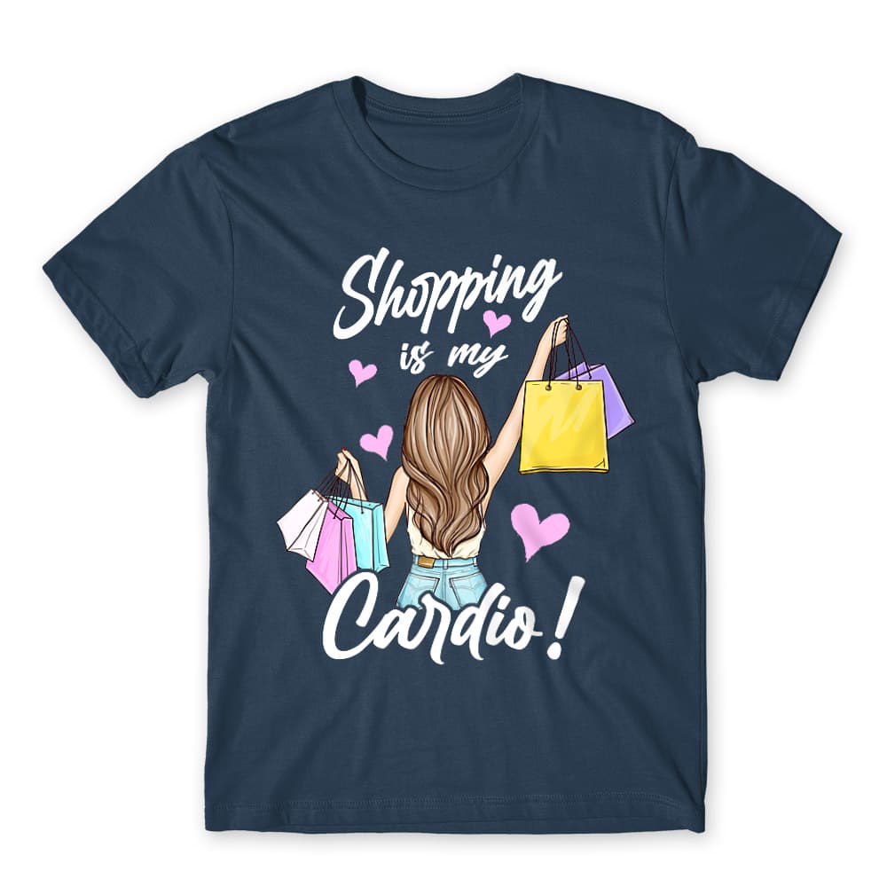 Shopping is My Cardio Férfi Póló