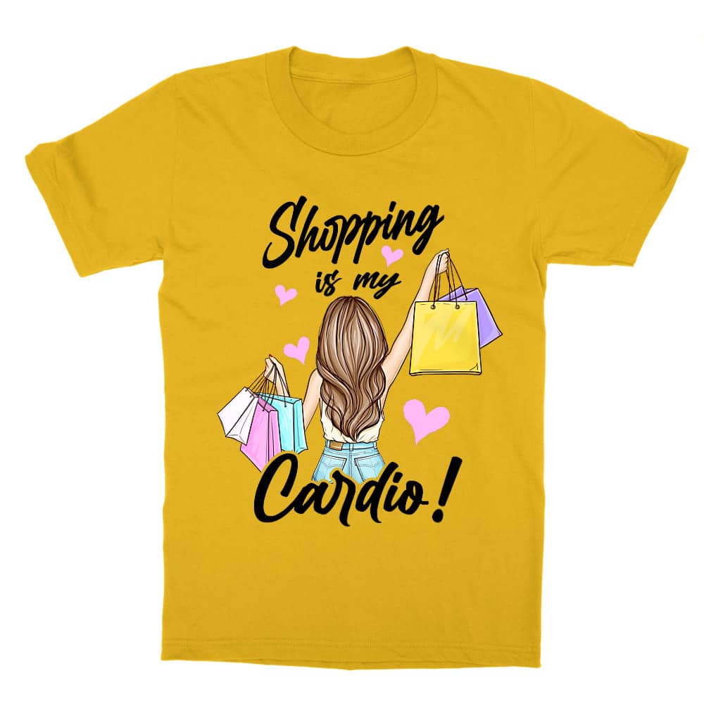 Shopping is My Cardio Gyerek Póló