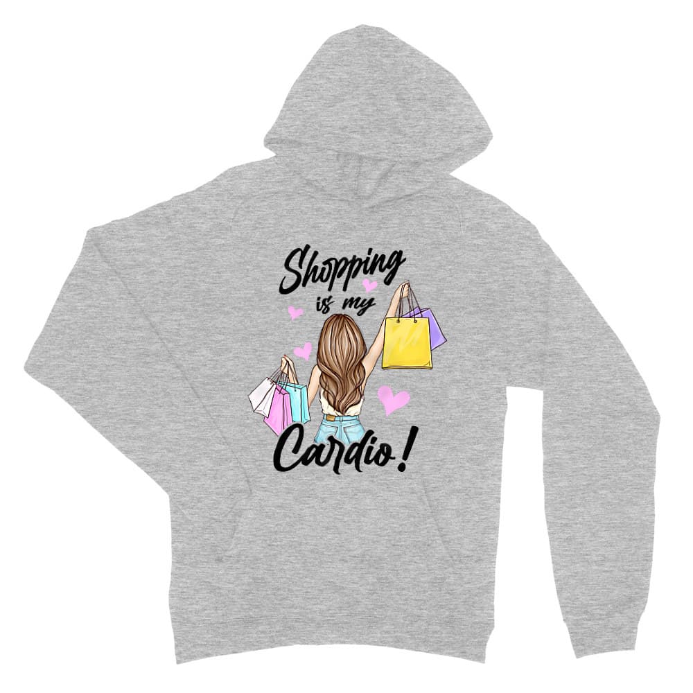Shopping is My Cardio Női Pulóver