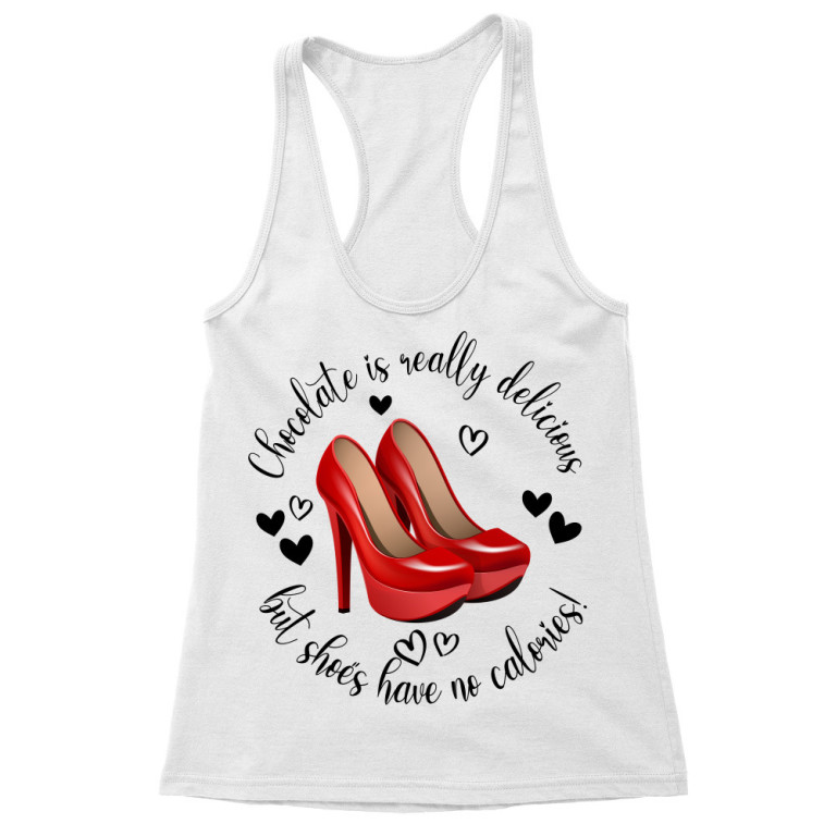 There are no calories in shoes