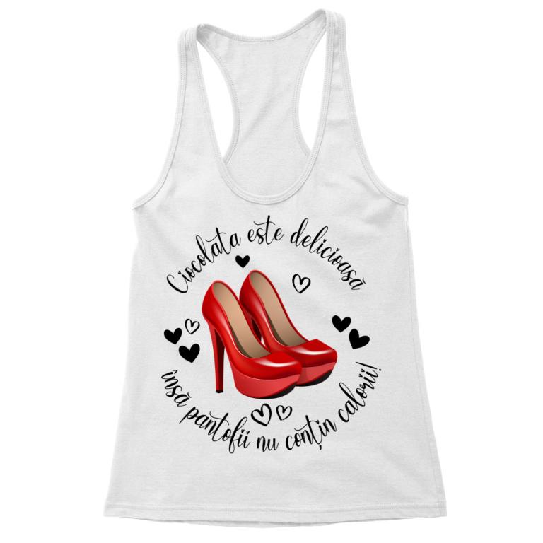 Pantofii nu conțin calorii - Tricou pentru femei