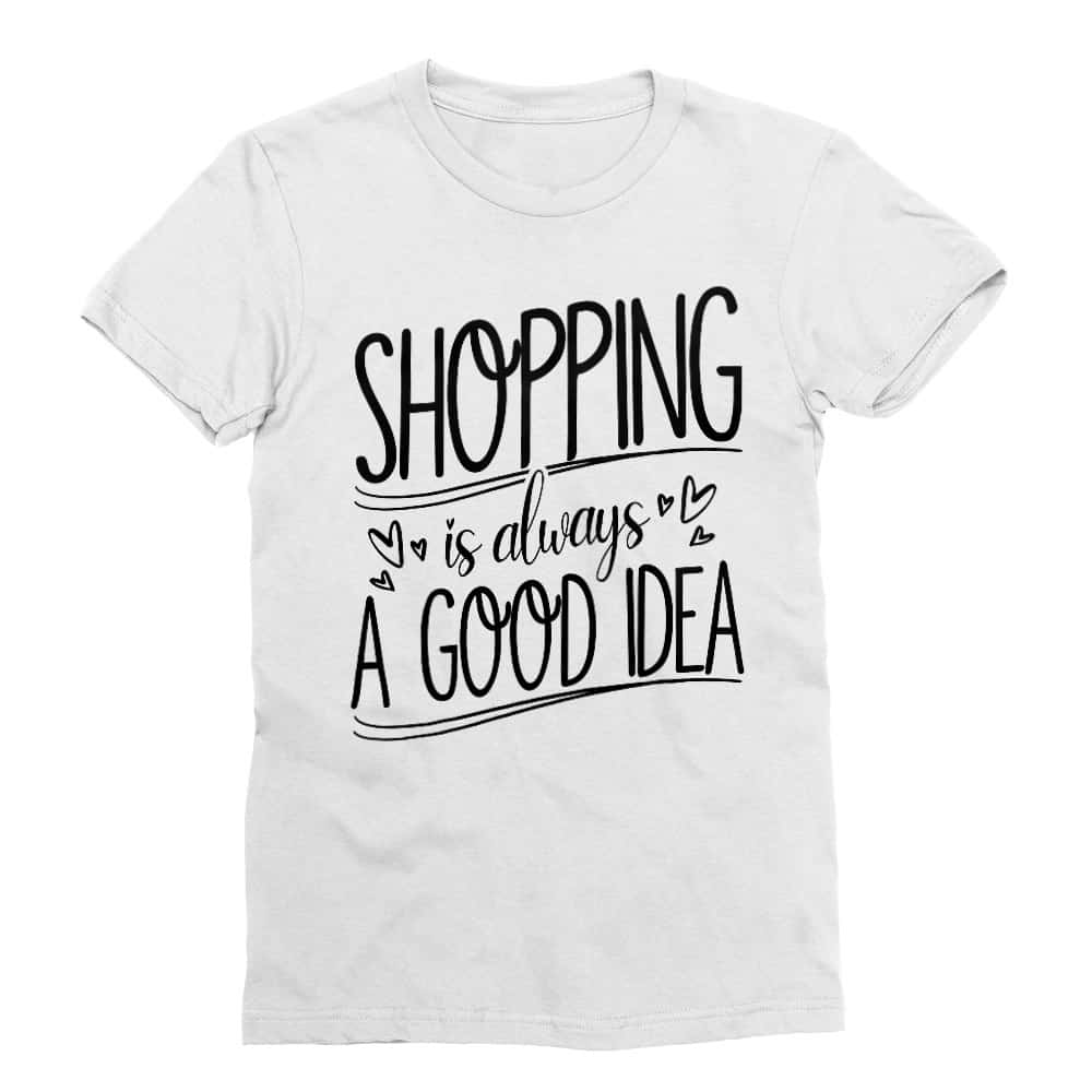 Shopping - A Good Idea Férfi Testhezálló Póló