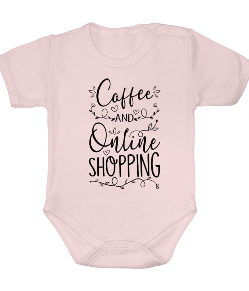 Coffee and Online Shopping Shopping Baba Body - Shopping