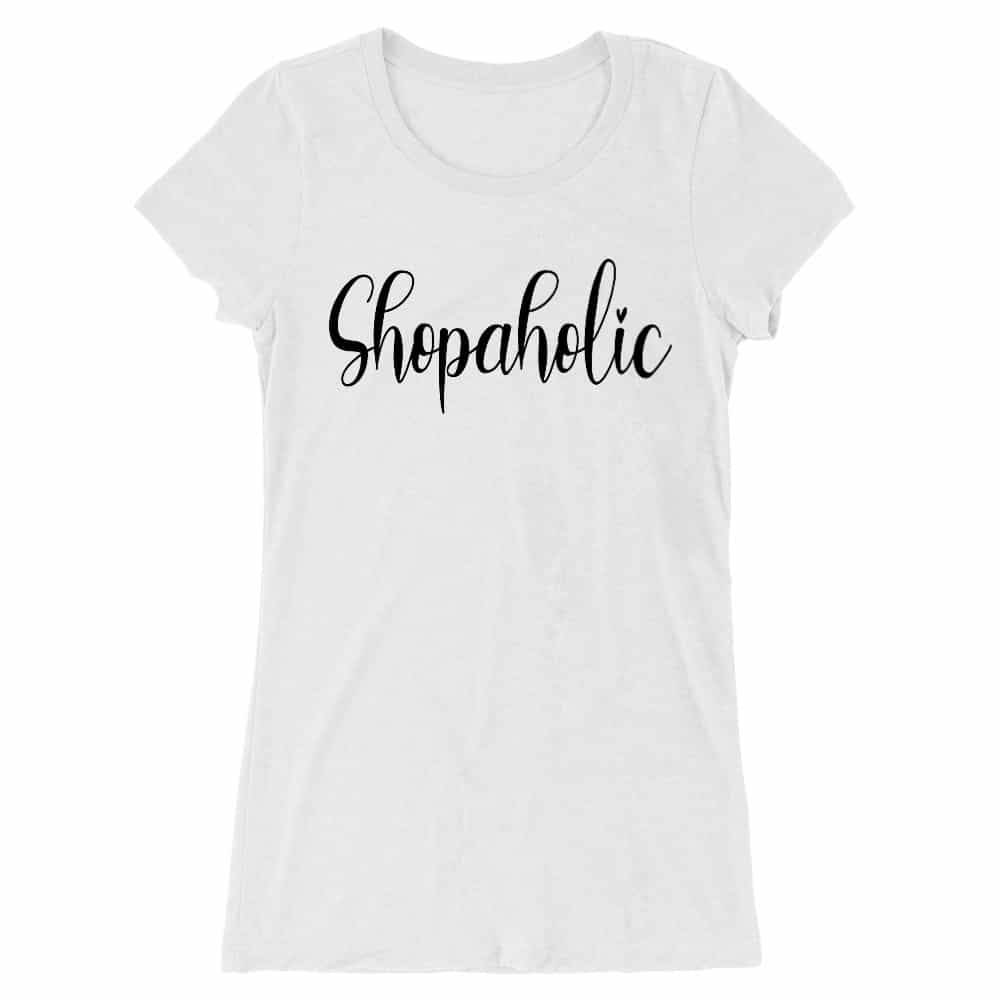 Shopaholic Női Hosszított Póló