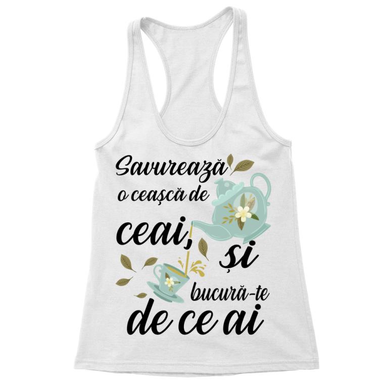 Savurează o ceașcă de ceai