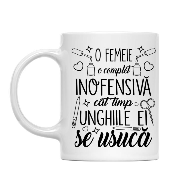 O femeie e complet inofensivă