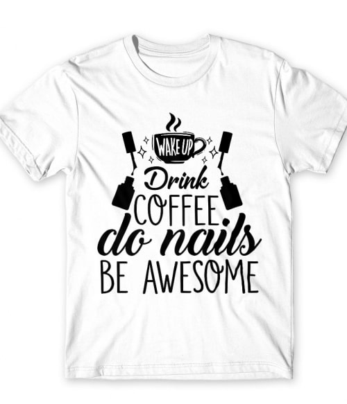 Be Awesome - Nails Műkörmös Póló - Szépségápolás