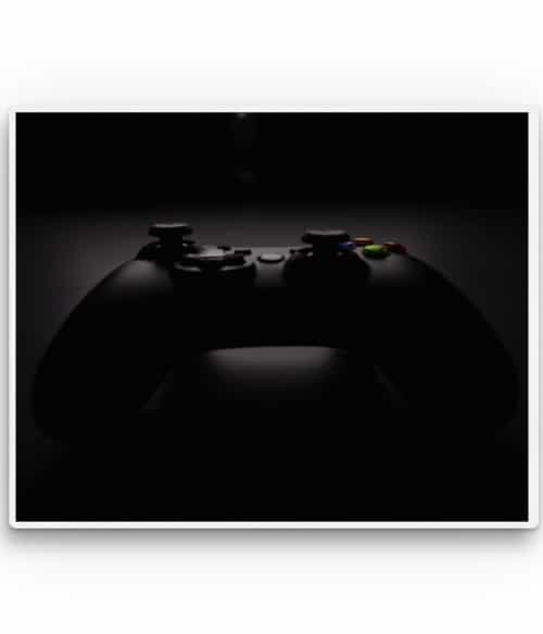 Xbox controller - black Gamer Vászonkép - Gaming