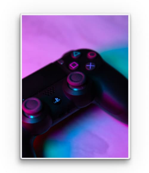 Ps4 controller Gamer Vászonkép - Gaming
