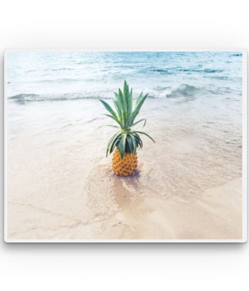 Pineapple on the beach 2. Ételek Vászonkép - Hobbi-Érdeklődés