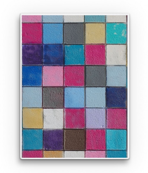 Color cubes Általános művészet Pólók, Pulóverek, Bögrék - Művészet