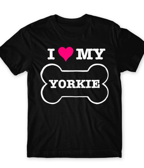 Szeretem a yorkie-mat Póló - Ha Dog rajongó ezeket a pólókat tuti imádni fogod!