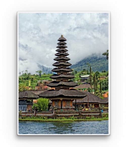 Bali - building Utazás Vászonkép - Utazás