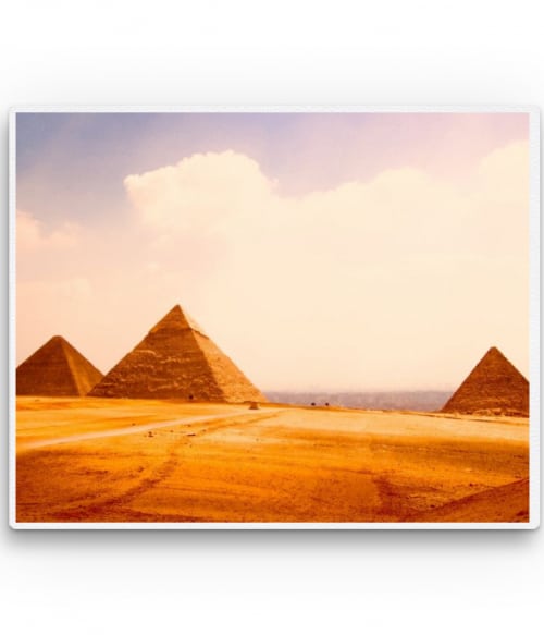 Egypt - piramids 2. Utazás Vászonkép - Utazás