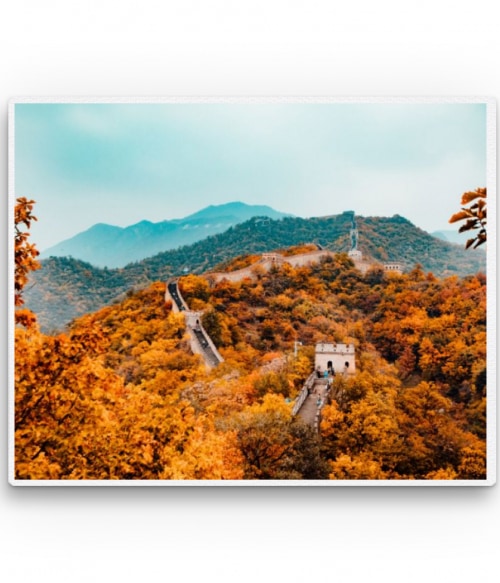 Great Wall of China Utazás Pólók, Pulóverek, Bögrék - Utazás