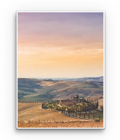 Tuscany Utazás Vászonkép - Utazás