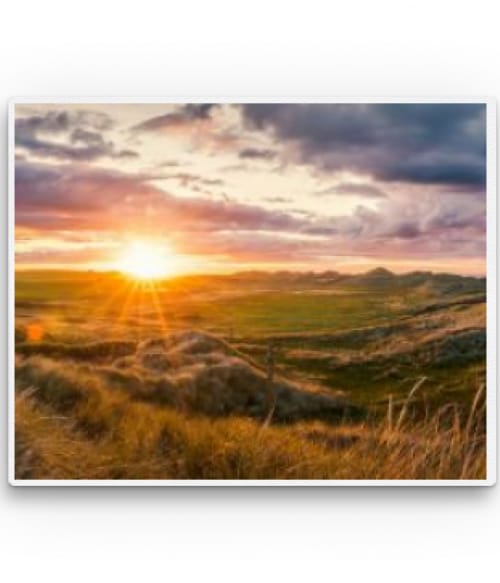 Sunset panorama Utazás Pólók, Pulóverek, Bögrék - Utazás