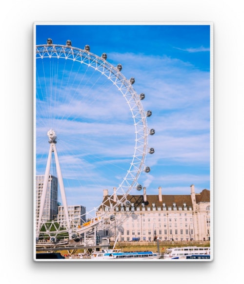 London Eye Utazás Pólók, Pulóverek, Bögrék - Utazás