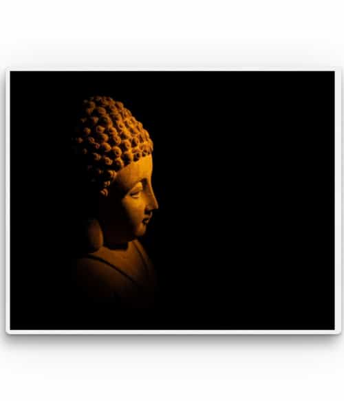 Buddha in dark 2. Utazás Vászonkép - Utazás