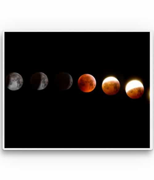 Moon phases Tudomány Vászonkép - Tudomány