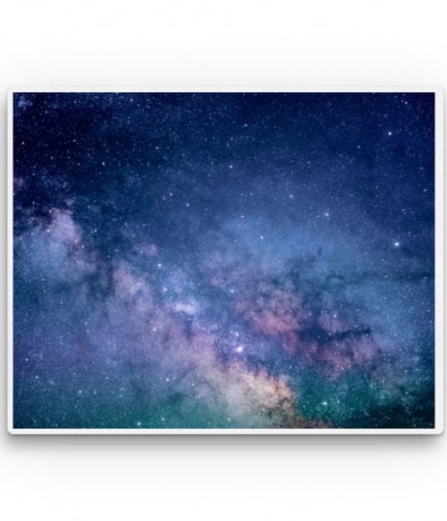 Galaxy photo Csillagászat Vászonkép - Tudomány