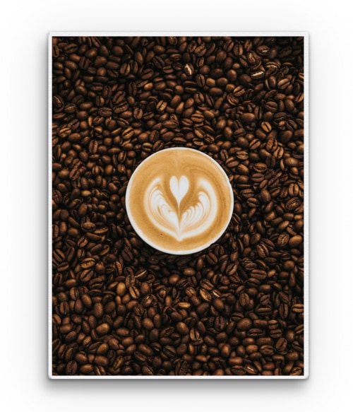 Coffee beans Kávés Vászonkép - Kávés