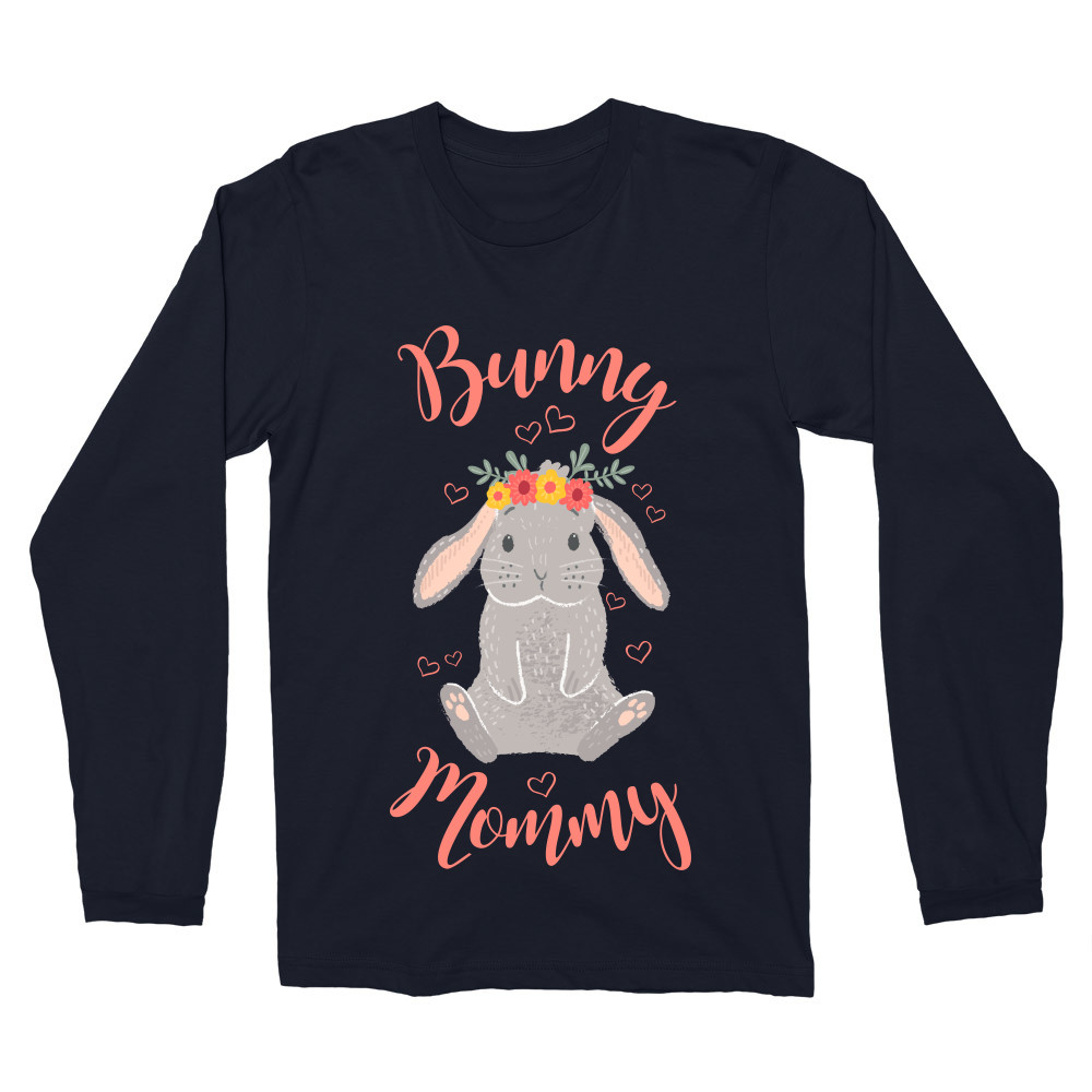 Bunny Mommy Férfi Hosszúujjú Póló