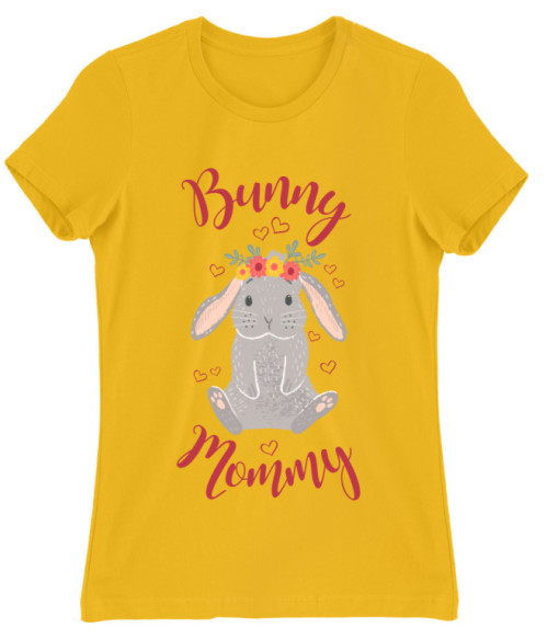 Bunny Mommy Nyuszis Női Póló - Nyuszis