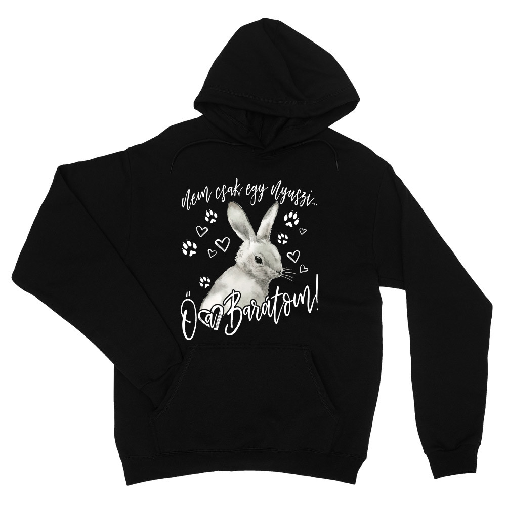 Ő a Barátom - Nyuszi Unisex Pulóver