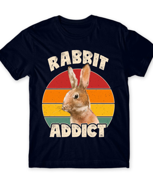 Addict - Rabbit Nyuszis Póló - Nyuszis
