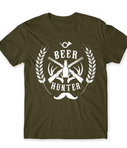 Beer Hunter Vadász Férfi Póló - Vadász