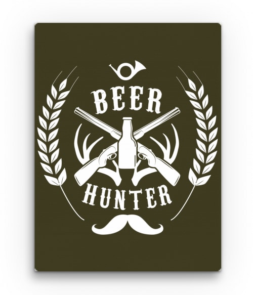 Beer Hunter Vadász Vászonkép - Vadász