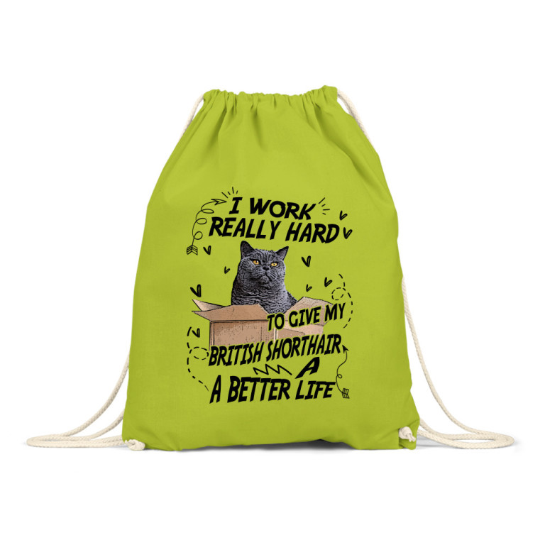 I work hard - British