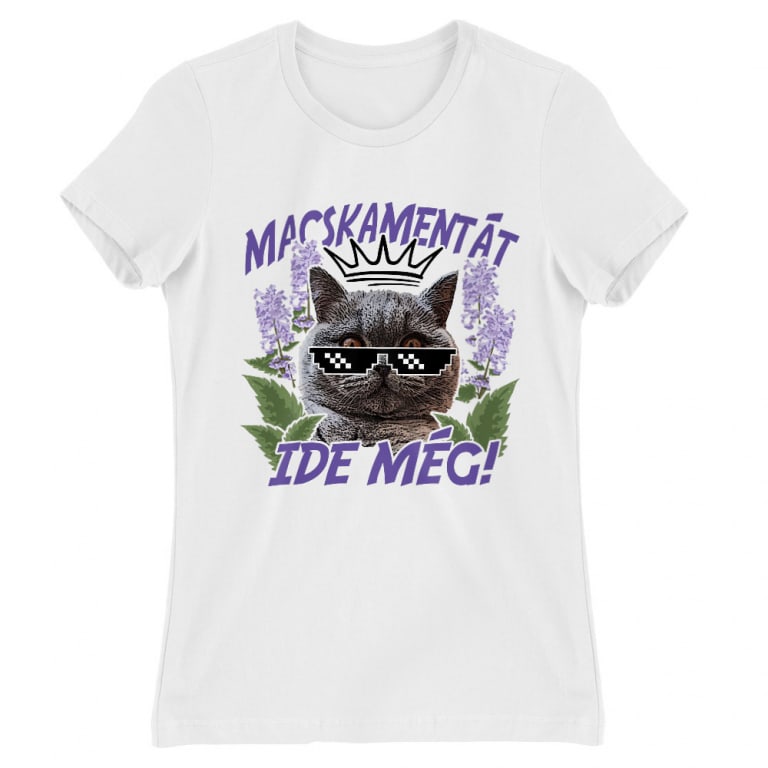 Macskamenta - Brit - Női Póló