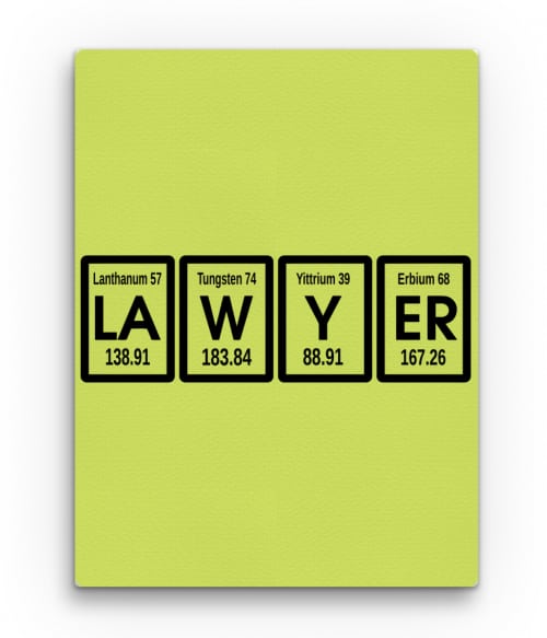Lawyer Ügyvéd Vászonkép - Ügyvéd