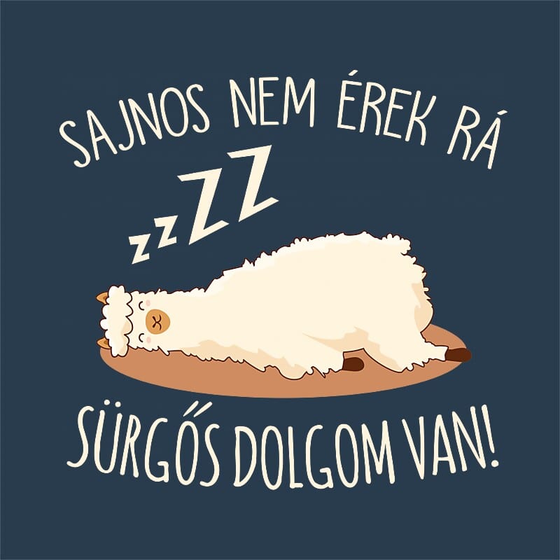 Sajnos nem érek rá, sürgős dolgom van!