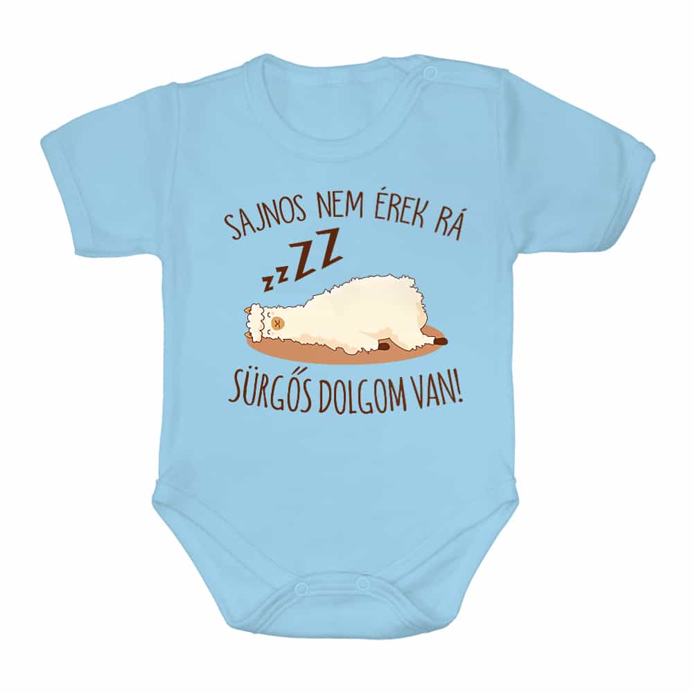 Sajnos nem érek rá, sürgős dolgom van! Baba Body